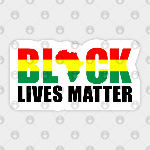 Black Lives Matter | Protest | African American Sticker by UrbanLifeApparel